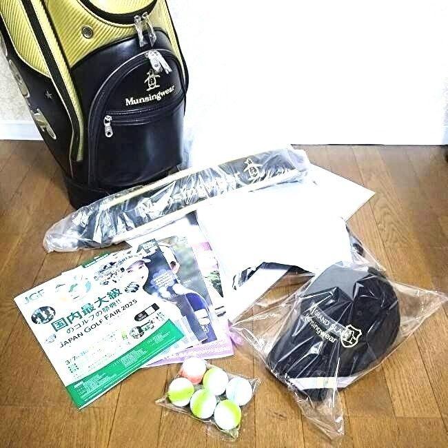マンシングウェア 限定キャディ バック 正規品 Munsingwear Golf