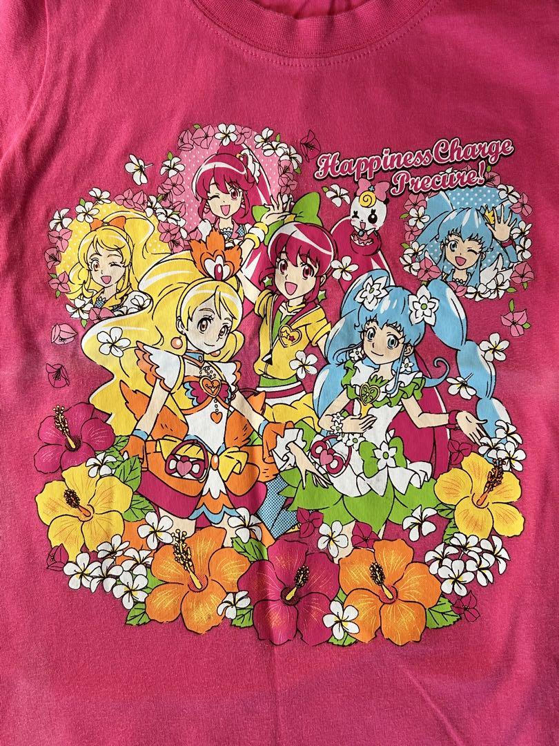 ハピネスチャージプリキュア Tシャツ 半袖 110cm ピンク - メルカリ