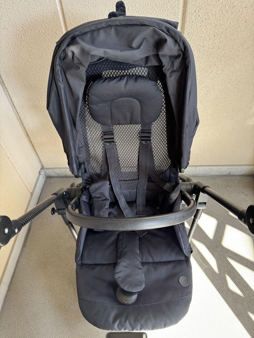 Cybex melio carbon 2021年 black babycar