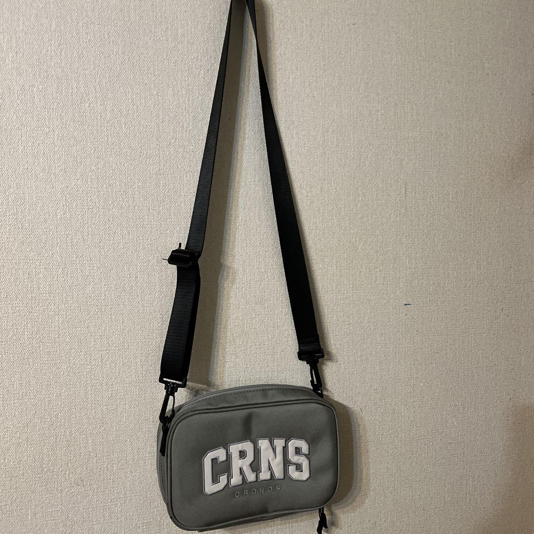 超美品 CRONOS クロノス ロゴ ショルダーバッグ