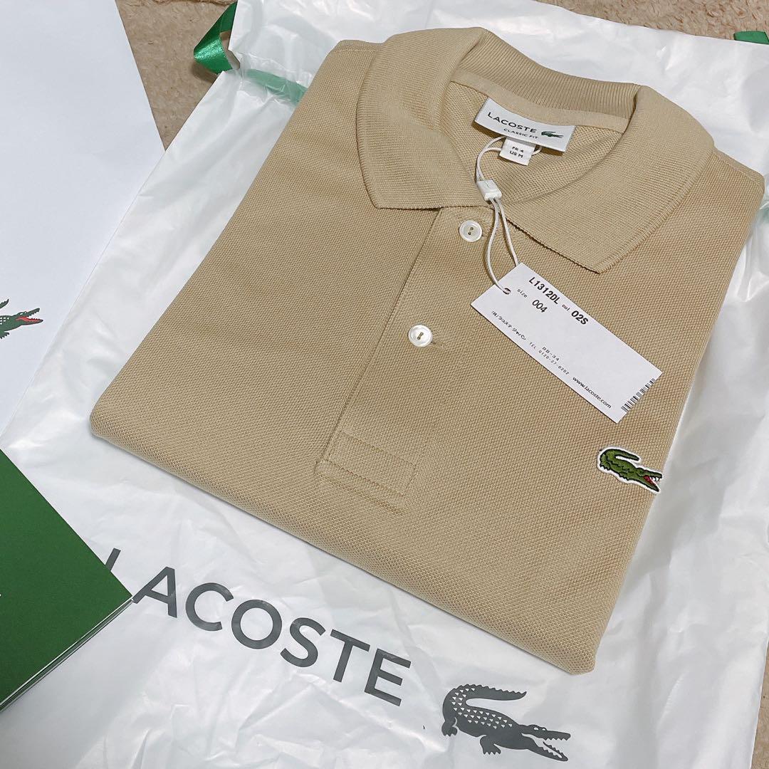 未使用 タグ付き LACOSTE ラコステ CLASSIC FIT ポロシャツ