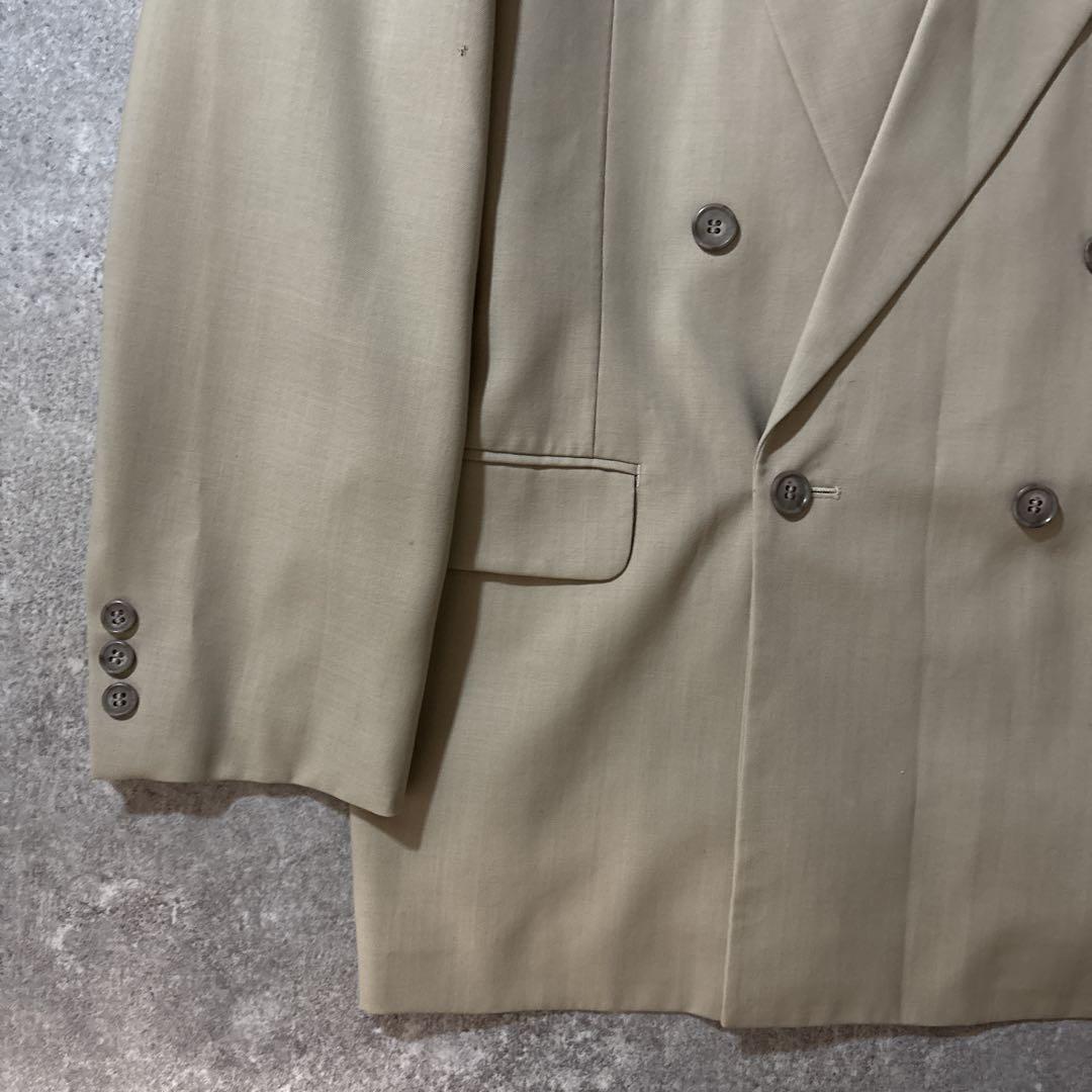 NO.99 【vintage】 セットアップ ダブル ピンズ　ネクタイ ベージュ