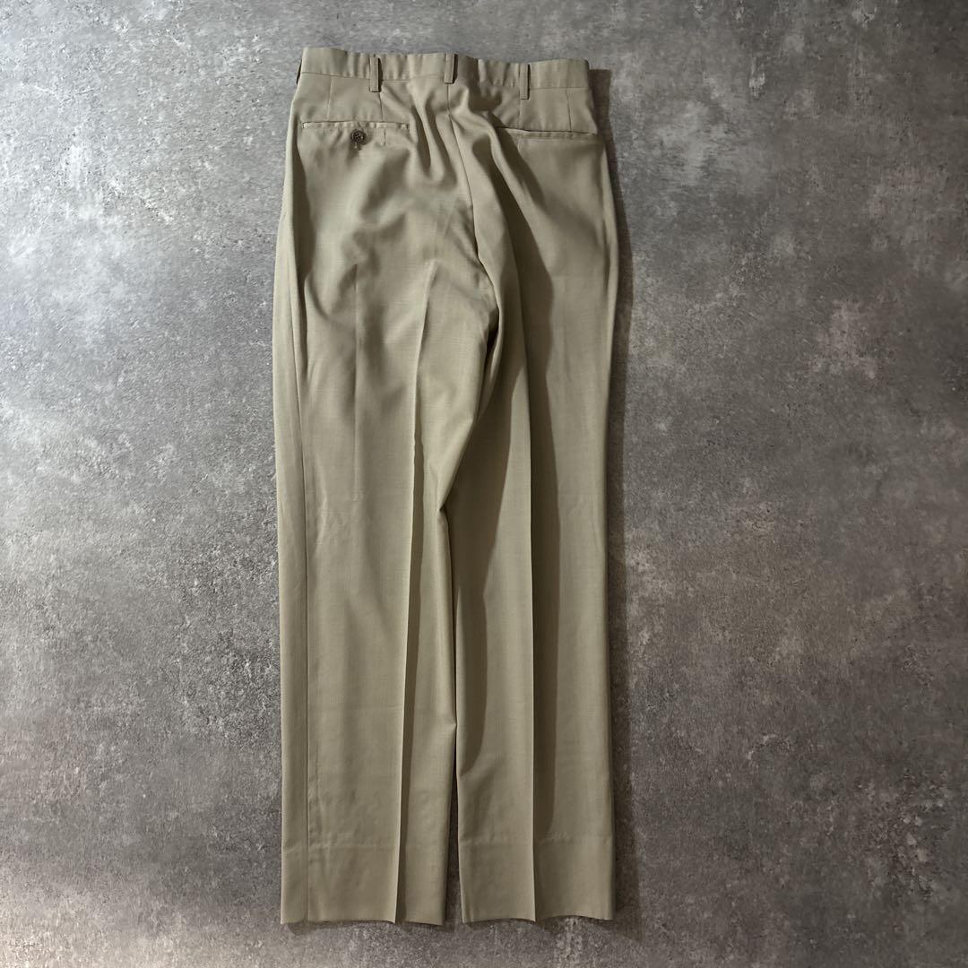 NO.99 【vintage】 セットアップ ダブル ピンズ　ネクタイ ベージュ