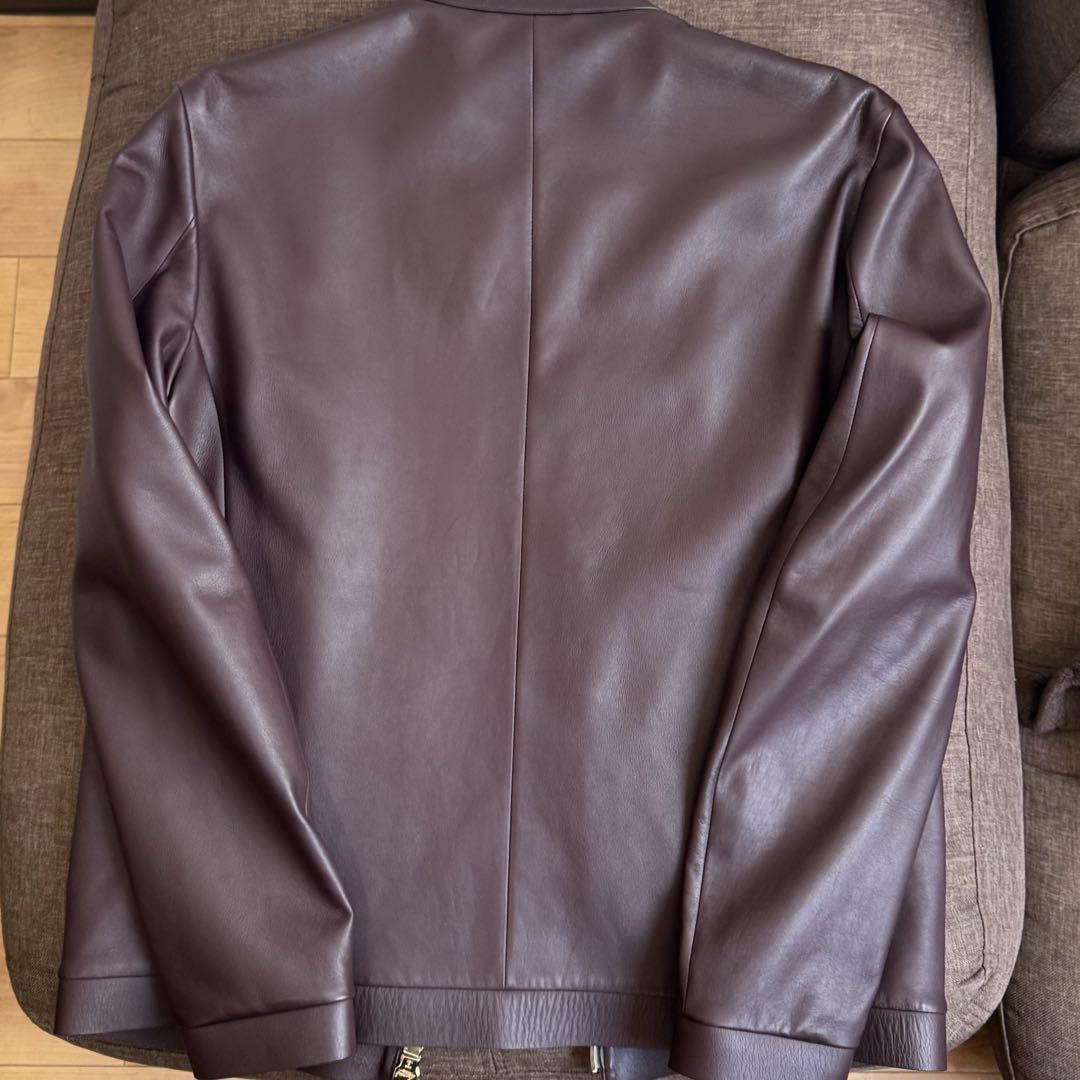 【カリブロ12】（CALIBRO12）レザーブルゾン NAPPA NEW MAX