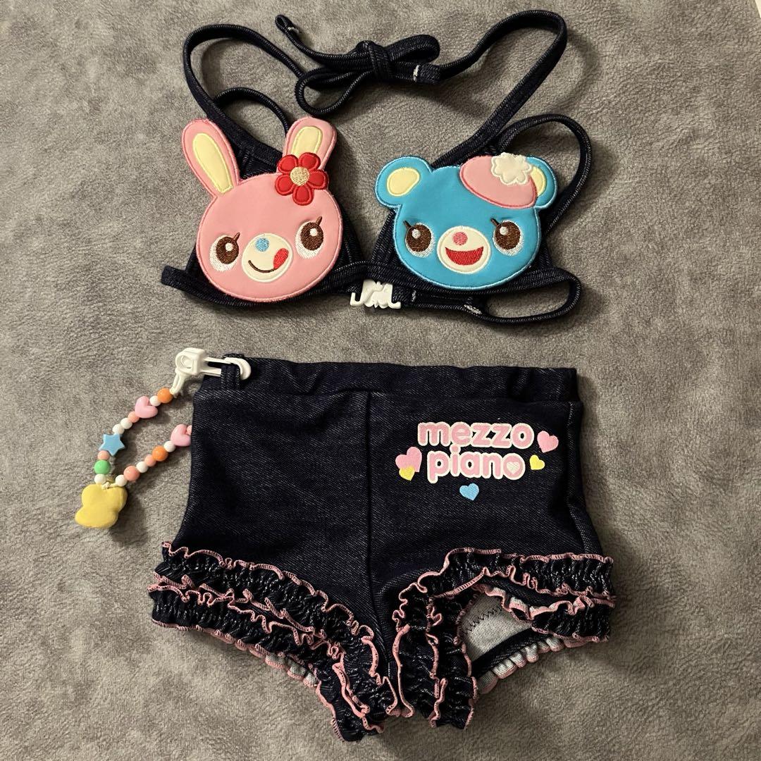 メゾピアノ　セパレート　水着　ミミポポ