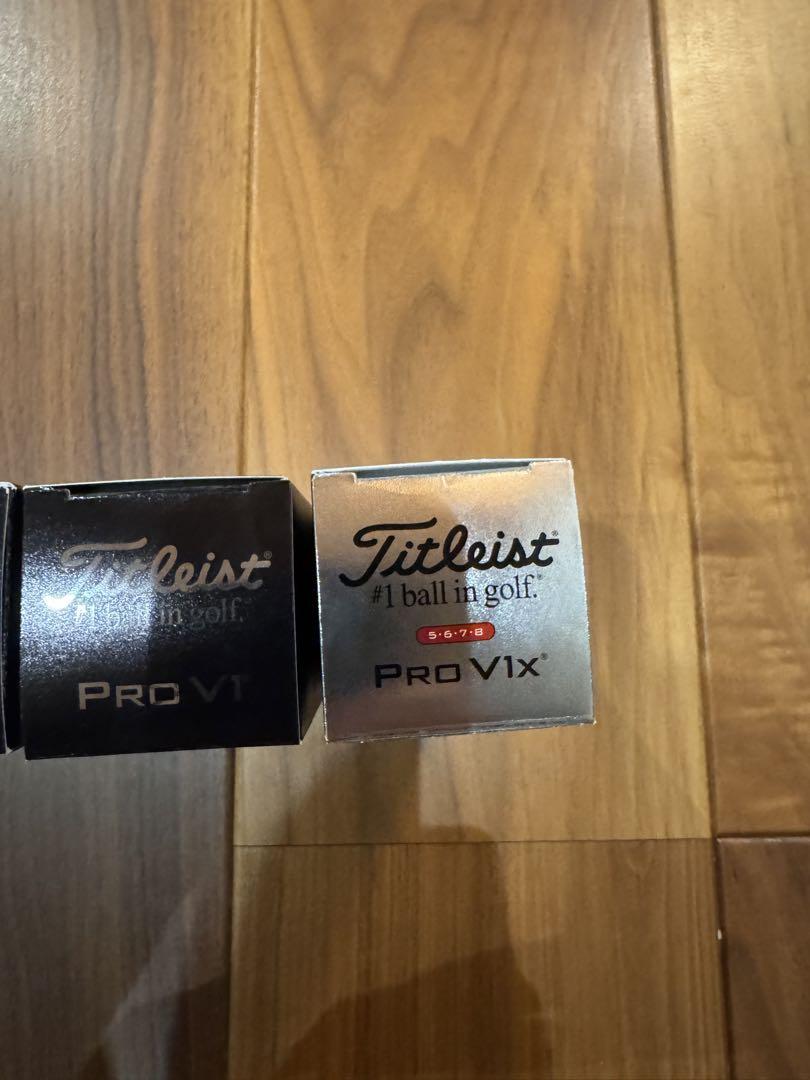 お買い得早い者勝ちTitleist Pro V1とV1Xゴルフボール　7スリーブ