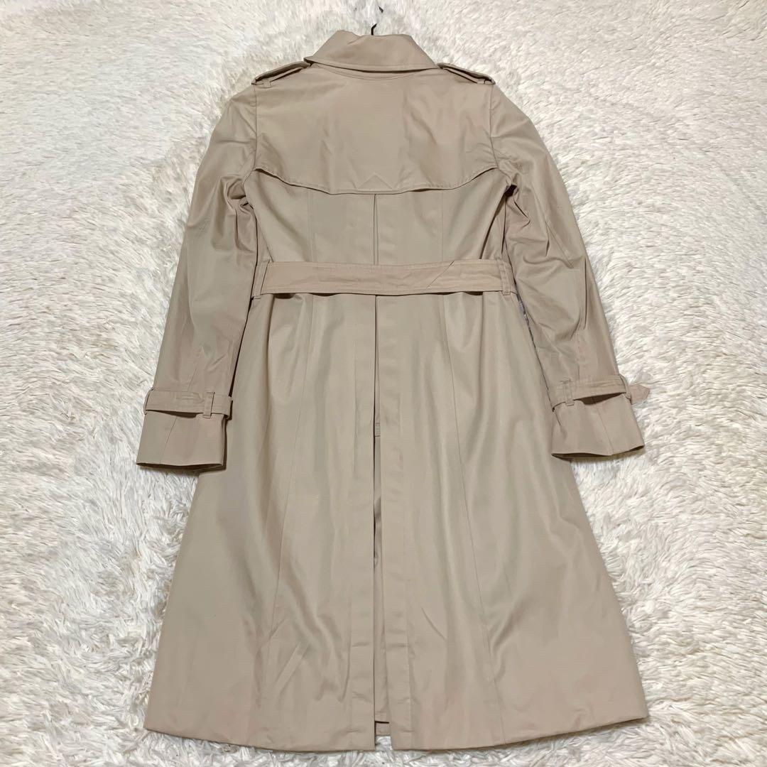 美品 マッキントッシュロンドン トレンチ ライナー ベルト チェック ベージュ