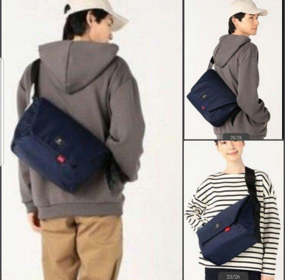 ミレスト Hutte メッセンジャーバッグ L ショルダー ピーコックグリーン