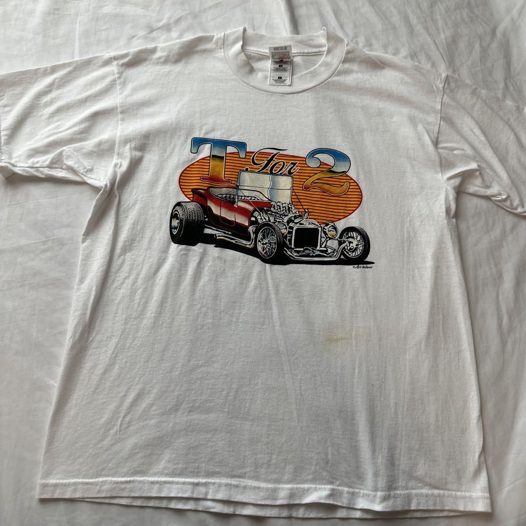 90s USA製 JERRY'S AUTOMOTIVE ホットロッド Tシャツ