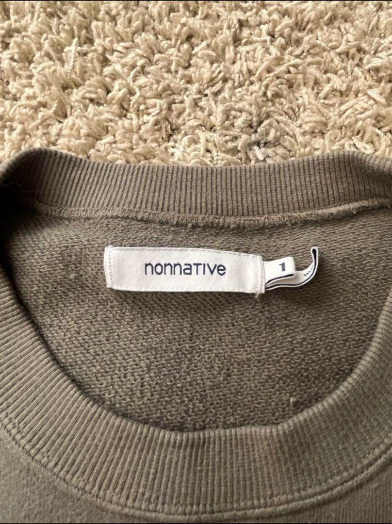 nonnative スウェット DWELLER CREW PULLOVER