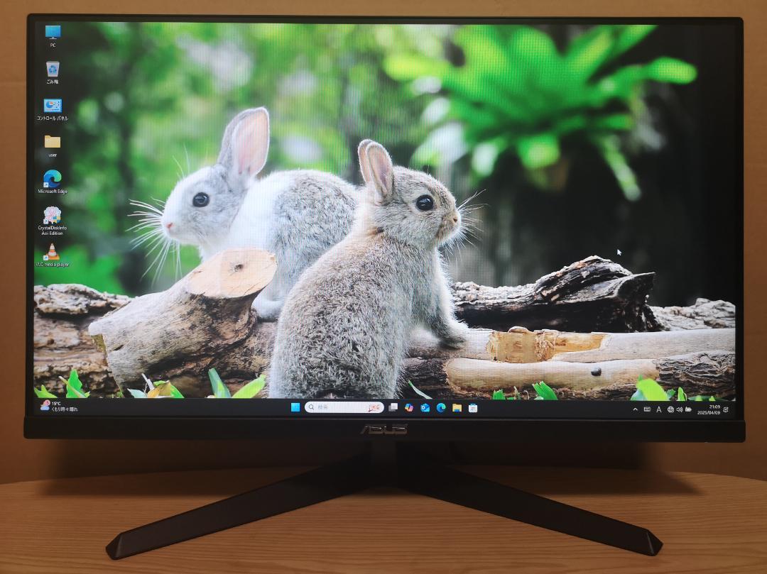 ASUS VY279HE PCモニター 27インチ 美品