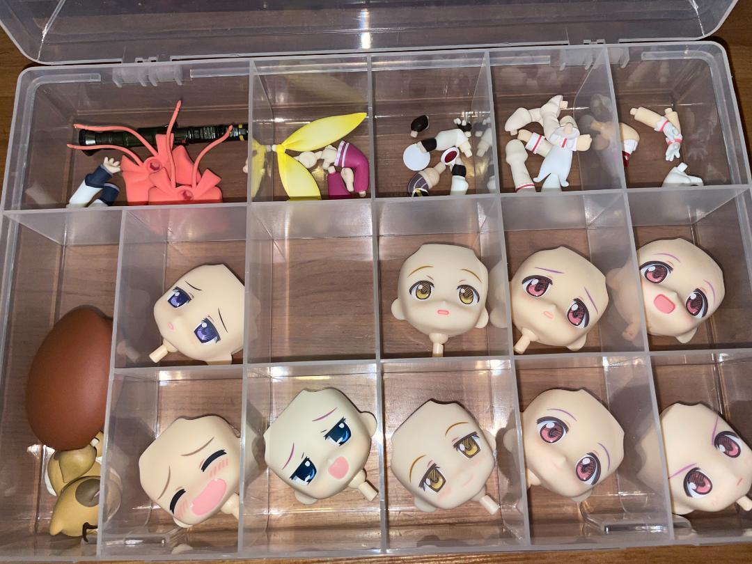 【本体無し】ねんどろいど顔パーツ+αセット8ケース分まとめ売り