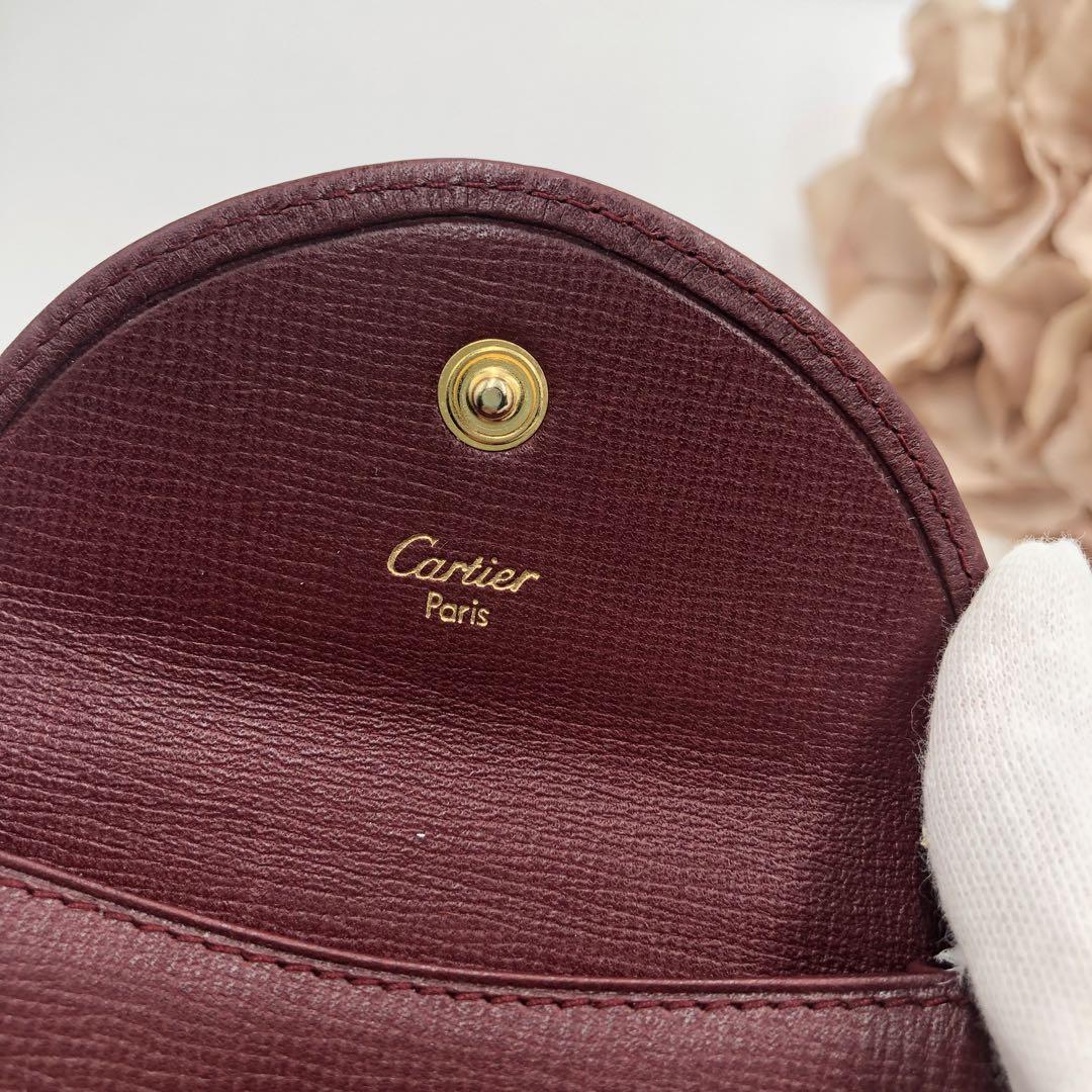 Cartier　カルティエ　財布　小銭入れ　ミニ財布　マストライン