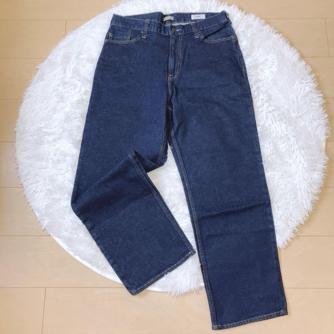 ベイフロー　デニム⭕️ワイド　美品　人気　メンズ3 デニムパンツ　ジーンズ　太め