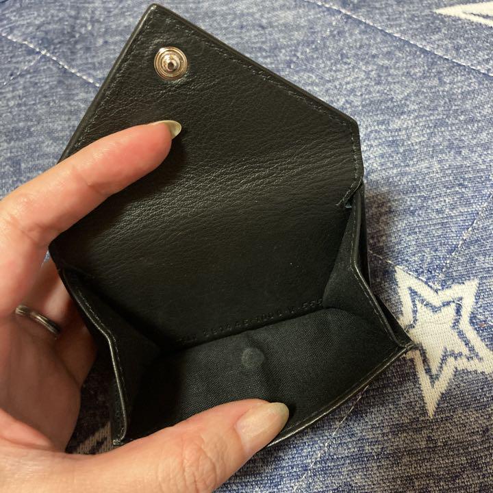 i様 バレンシアガ BALENCIAGA ペーパーミニウォレット 三つ折財布