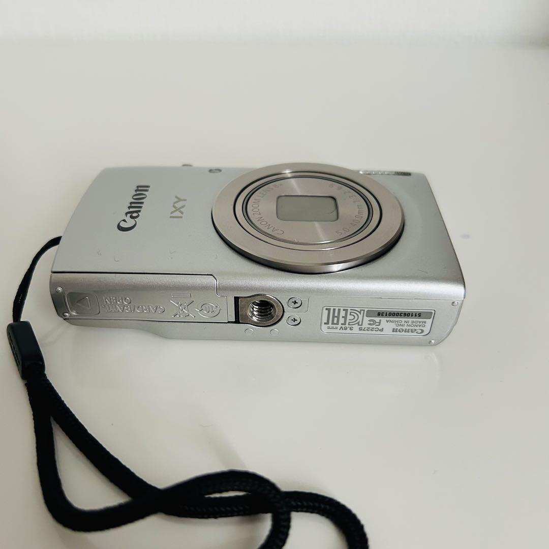 Canon IXY 180 シルバー　コンパクトデジタルカメラ