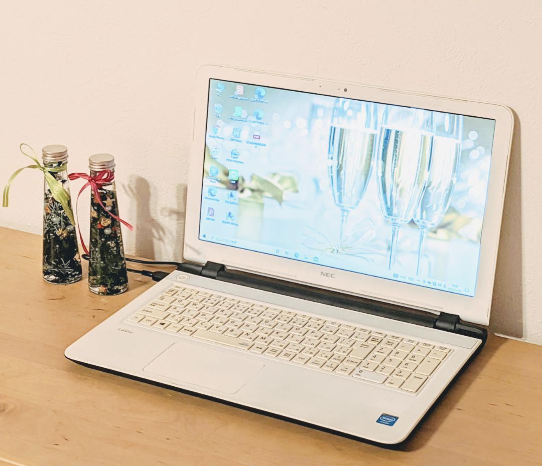はこぽす対応商品】 【大画面/高性能】人気のホワイトノートPC