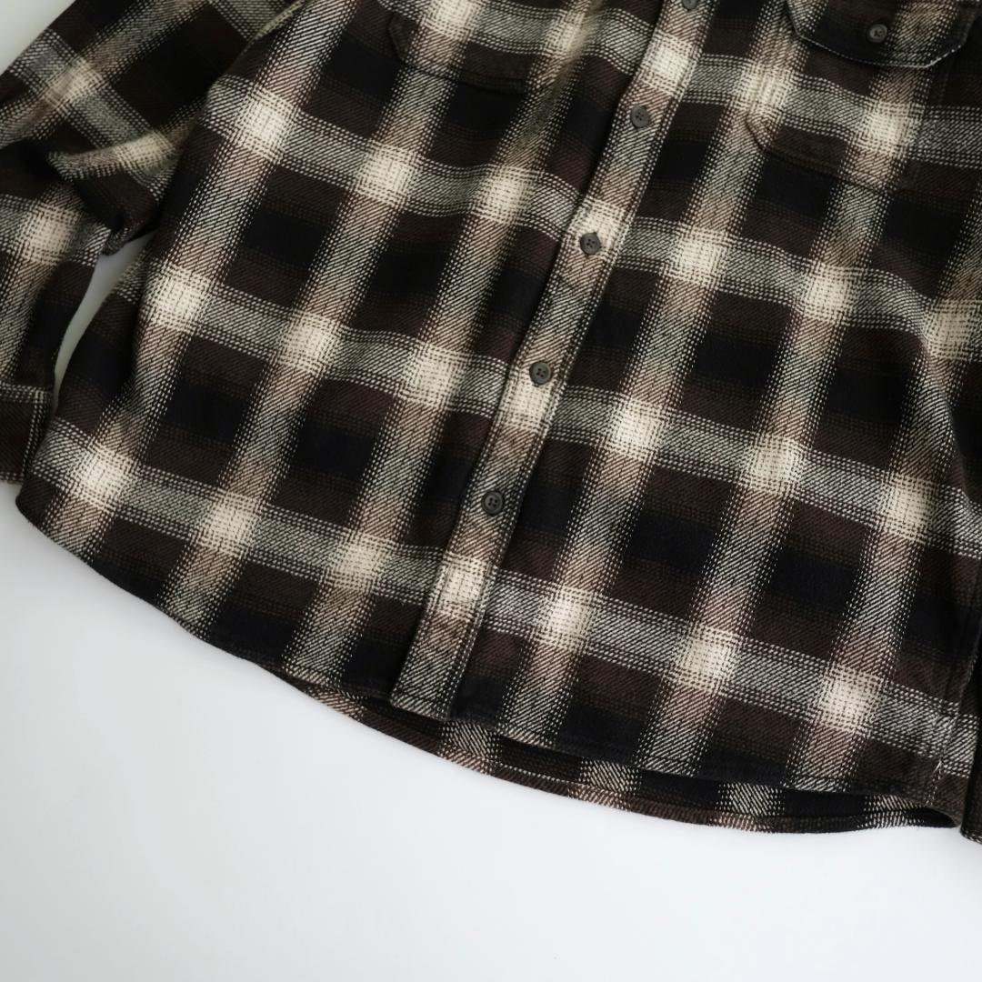 ORVIS 00's Check Heavy Flannel Shirt XL ORVIS 00's Check Heavy Flannel Shirt XL