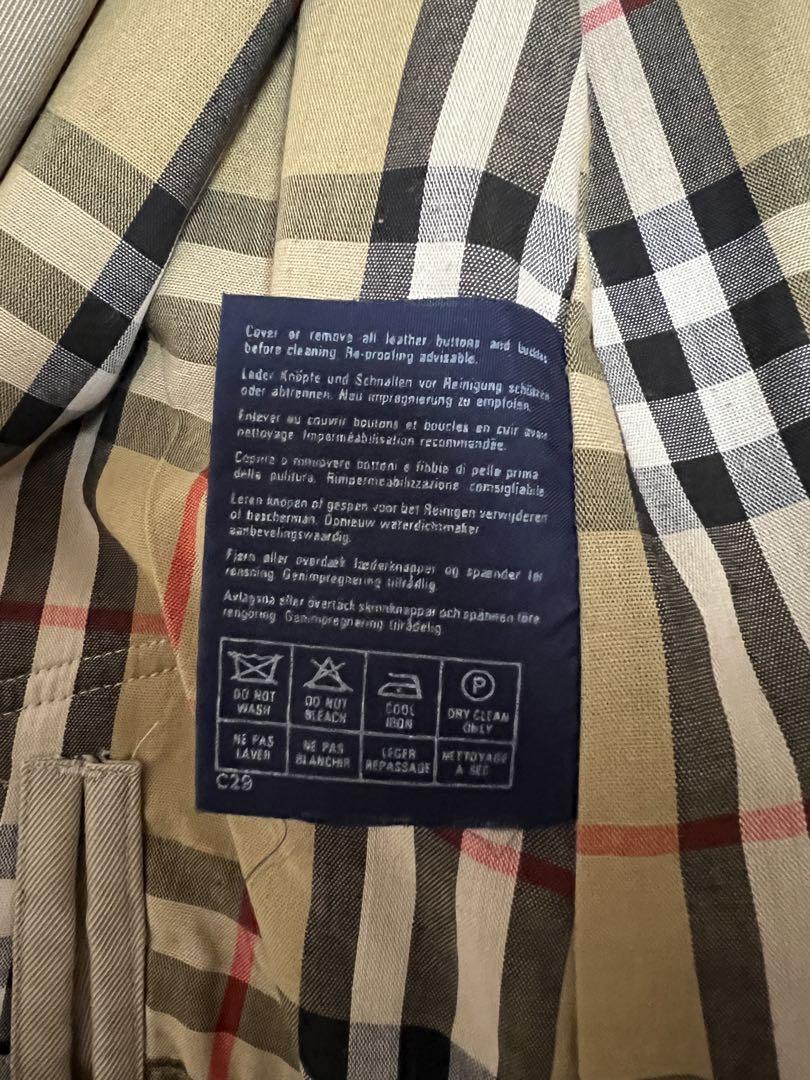 美品 90年代 Burberryトレンチコート Made in England