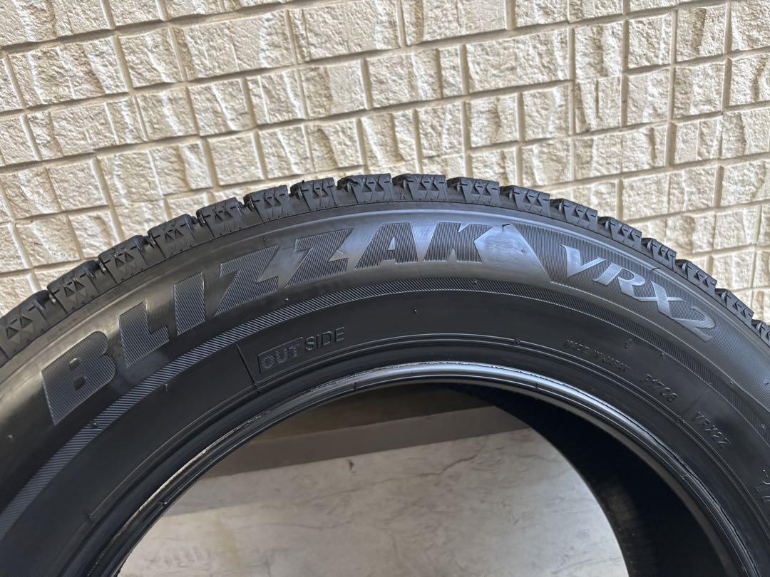 ②【バリ溝・国産】175/65R15ブリヂストン ブリザック VRX2