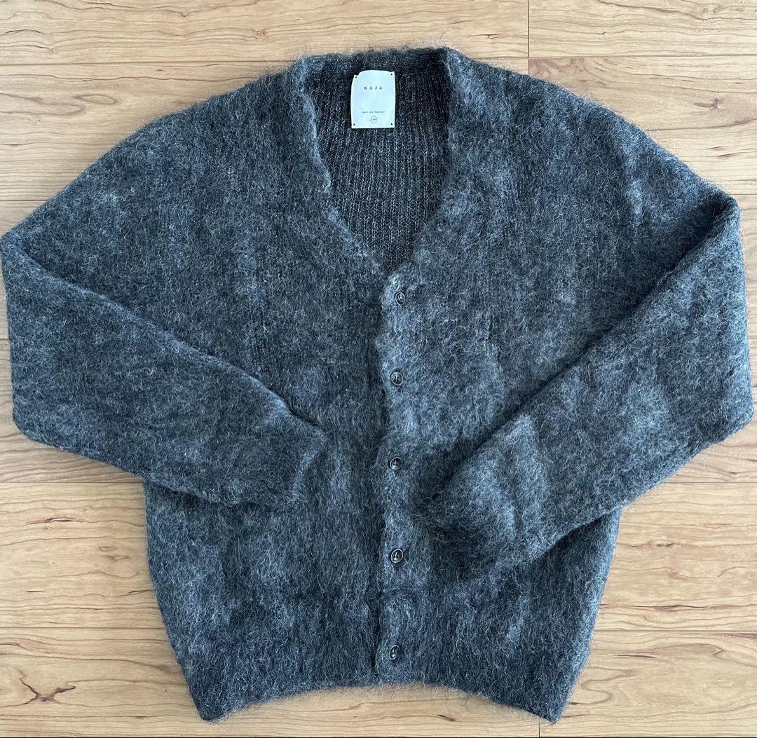3秒ペンギンKAJA MOHAIR KINT CARDIGAN L