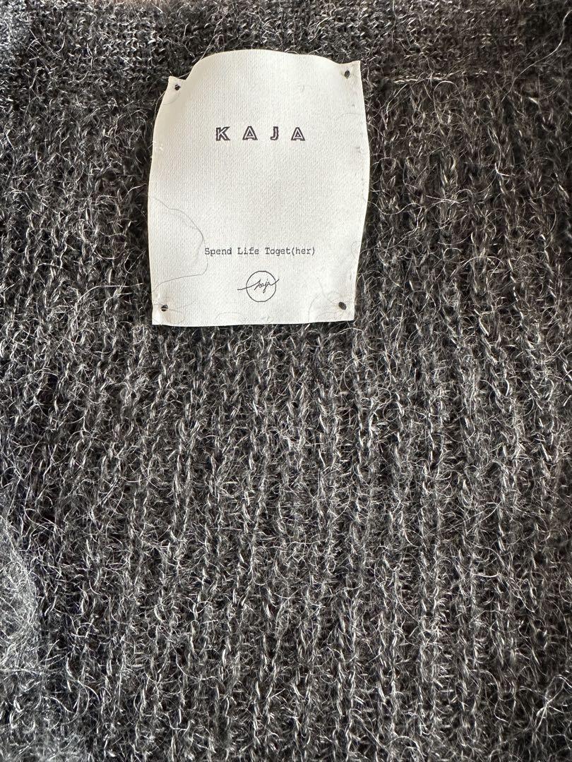 3秒ペンギンKAJA MOHAIR KINT CARDIGAN L