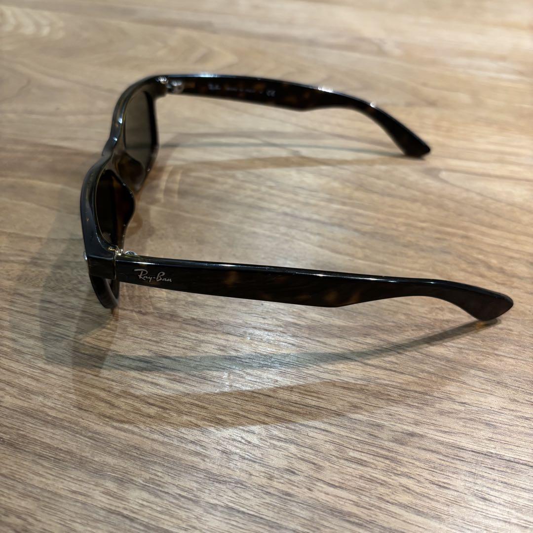 Ray-Ban サングラス ブラウン レザーケース付き Ray-Ban ブラウンラウンドサングラス ケース付き - メルカリ