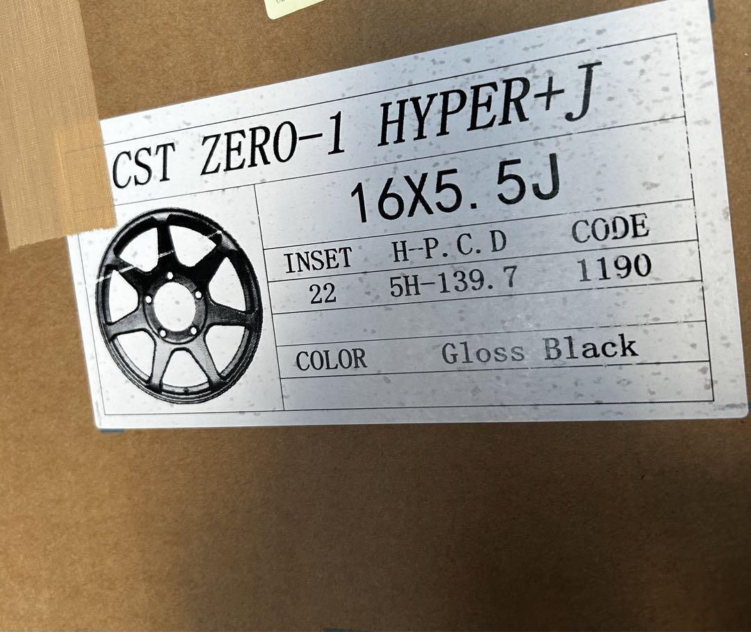 ジムニー　cst ZERO-1 HYPER +J ①