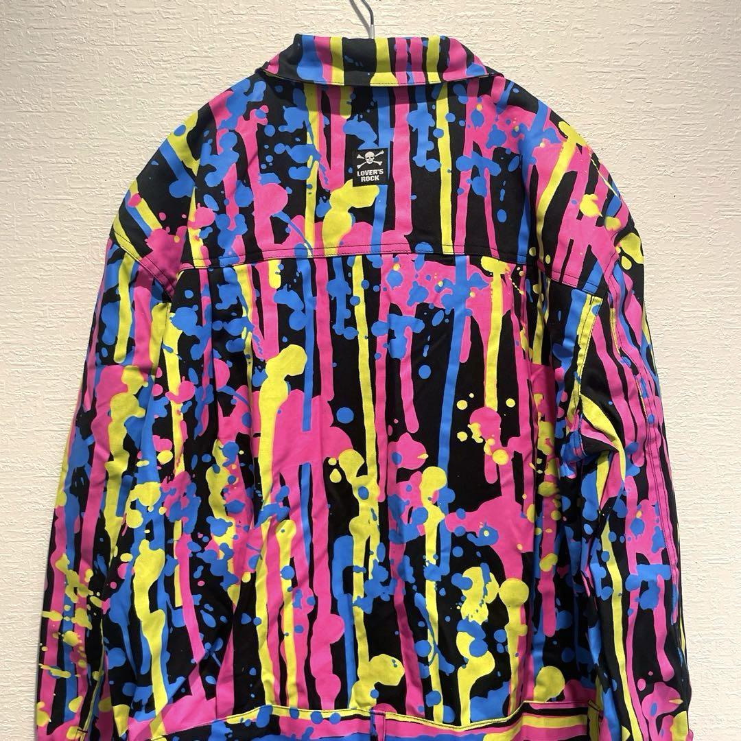 ☆未使用に近い美品☆ LOVE´S ROCK ペイントツナギ ゆるダボ