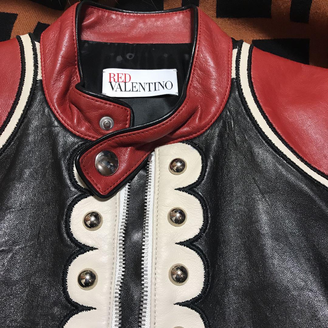 セール好評 RED VALENTINO 革ジャン ナポレオン 大幅お値下げ V4Pm3-m90103664639 国産超激得