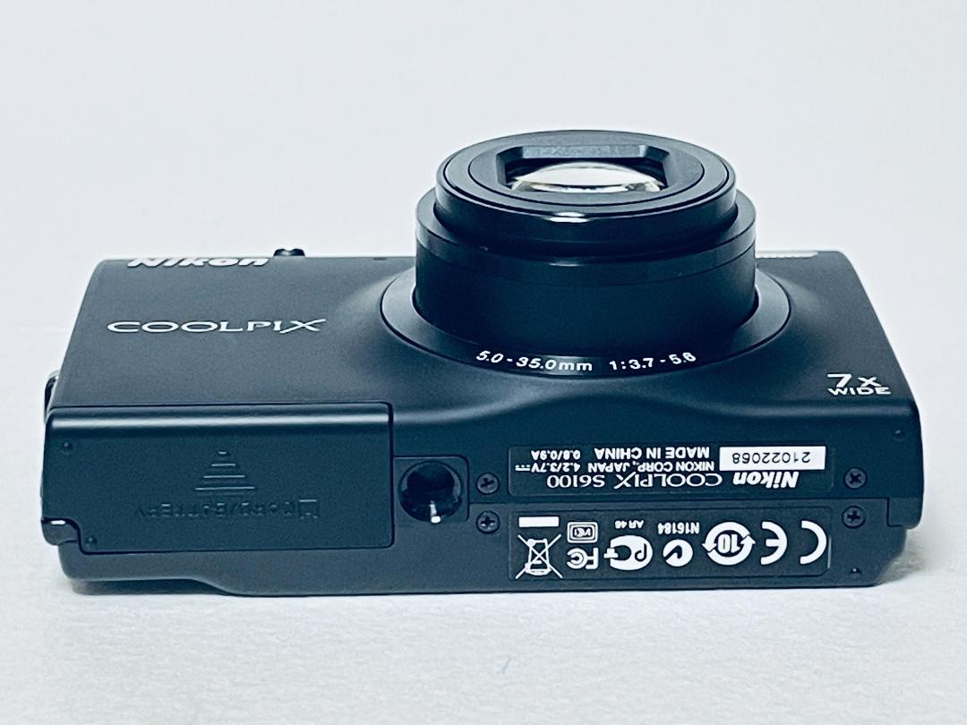 【極美品】Nikon ニコン COOLPIX S6100 ブラック Eng OK 極美品】Nikon ニコン COOLPIX S6100 ブラック Eng OK - メルカリ