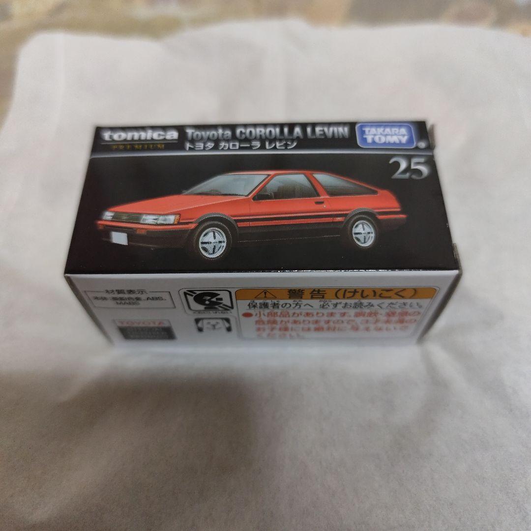 トミカプレミアム AE86 レビン ホイール エラー品