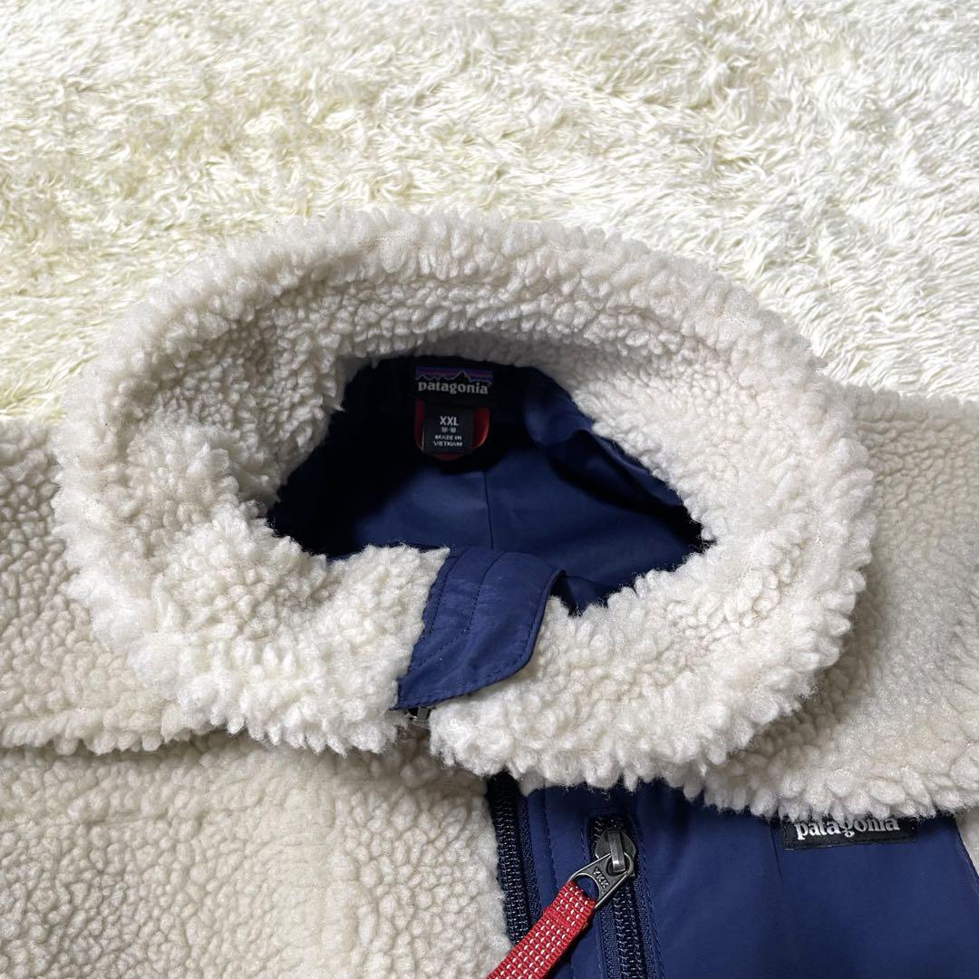 【美品】Patagonia レトロX ボアジャケット　キッズXXL
