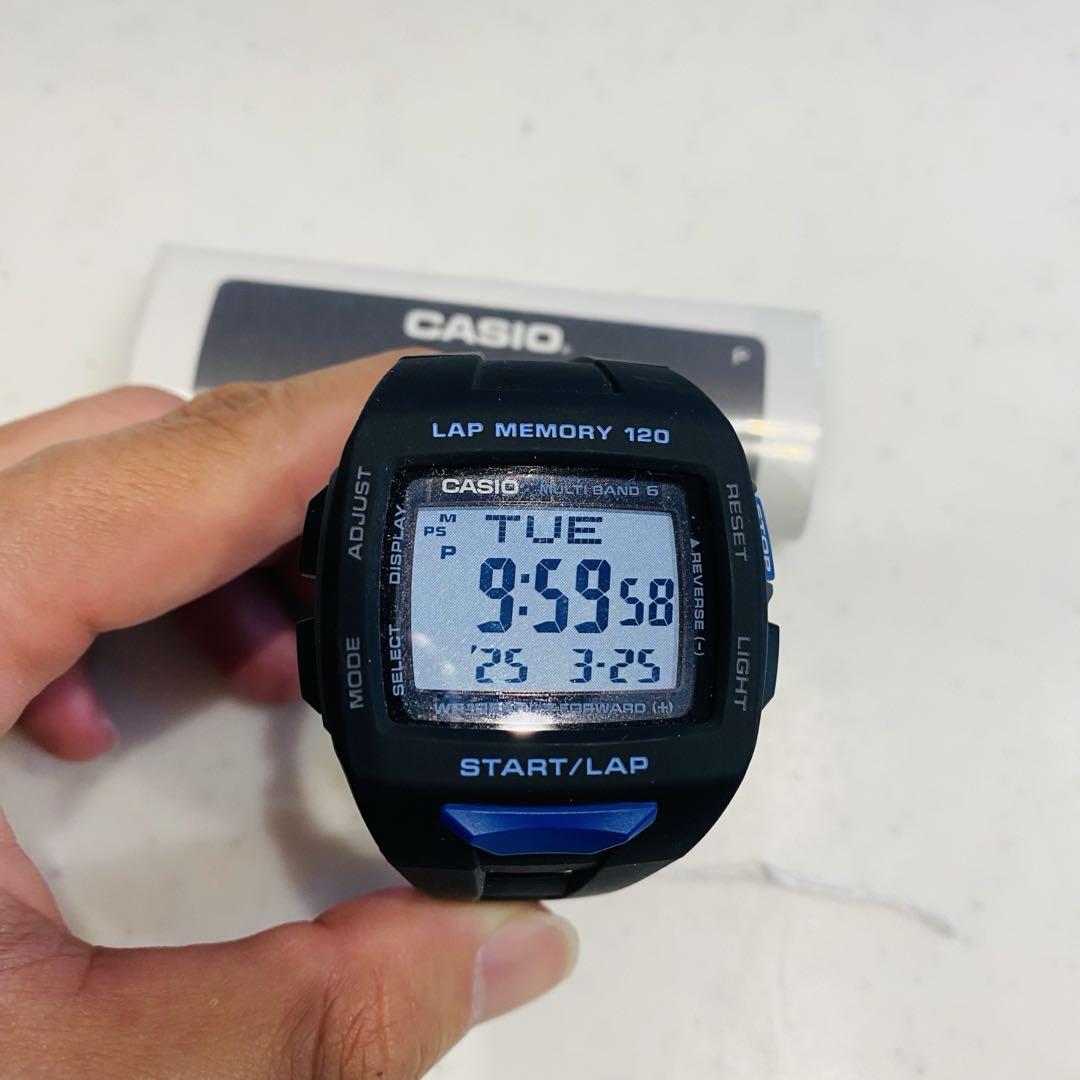 CASIO腕時計 デジタル タフソーラー 10気圧防水 STW-1000-1BJ