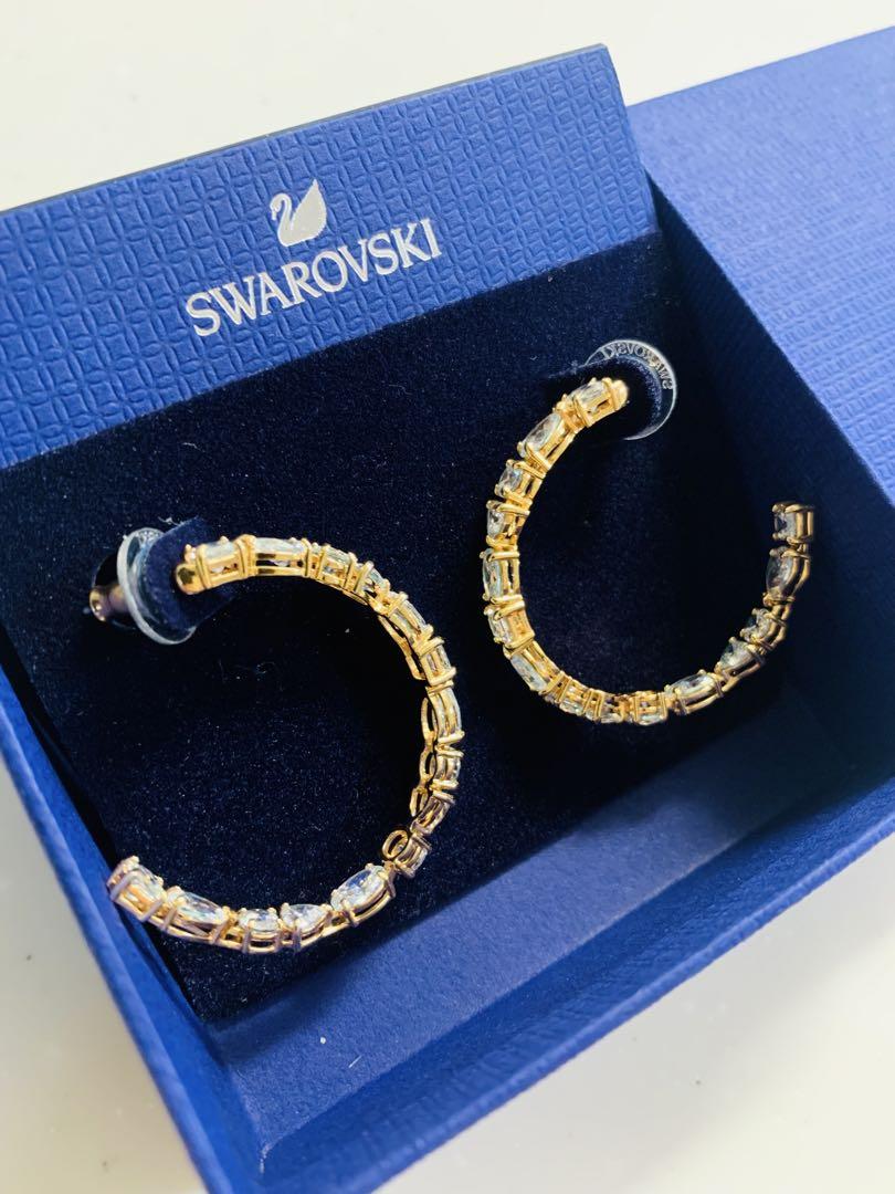 スワロフスキーSwarovski Tennis Deluxe Mixed ピアス