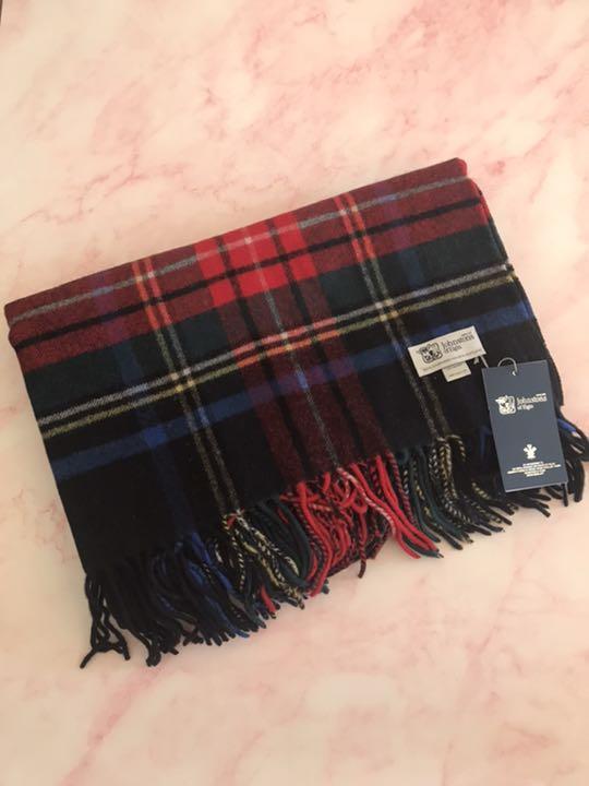激レア ジョンストンズ カシミヤ ストール マフラー Johnstons
