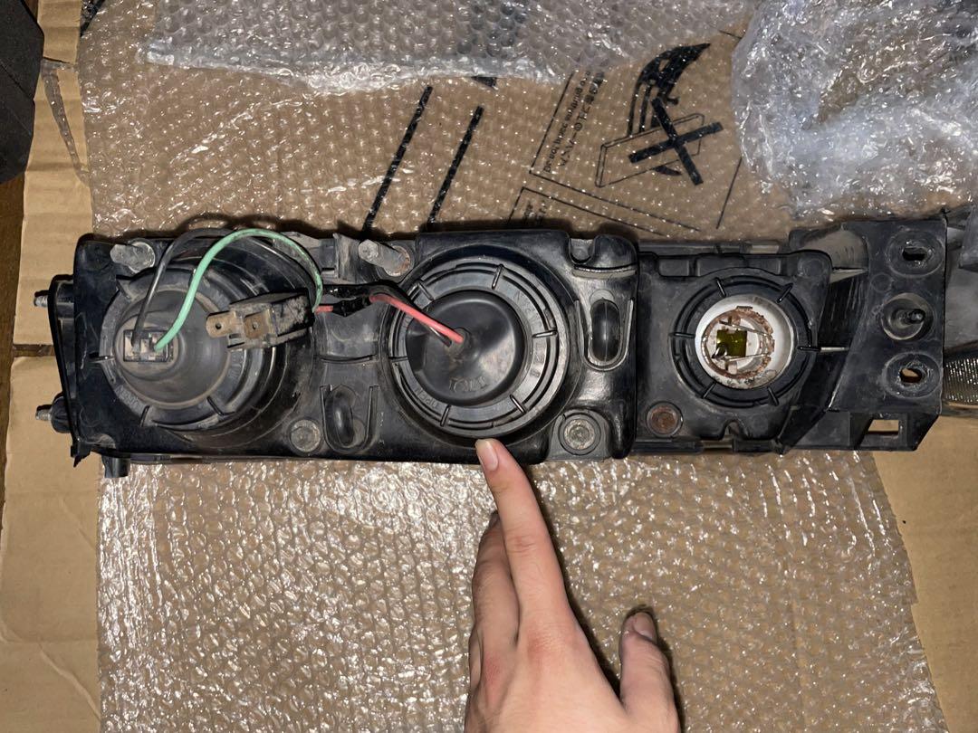 S13 シルビア　2連プロ目　ヘッドライト　助手席側 S13 シルビア 2連プロ目 ヘッドライト 助手席側-激安 正規取扱店