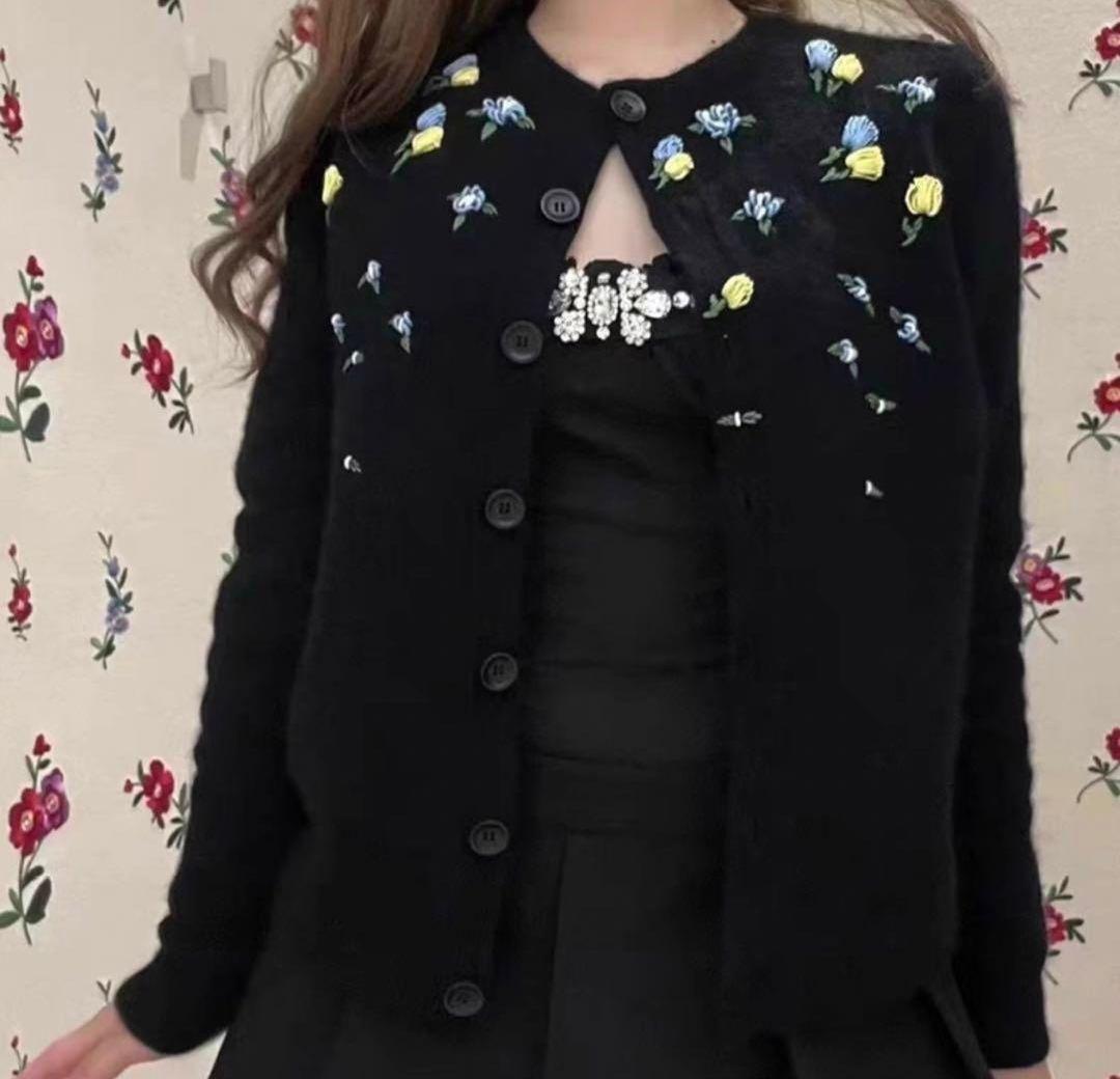 shushutong openyy growny カーディガン