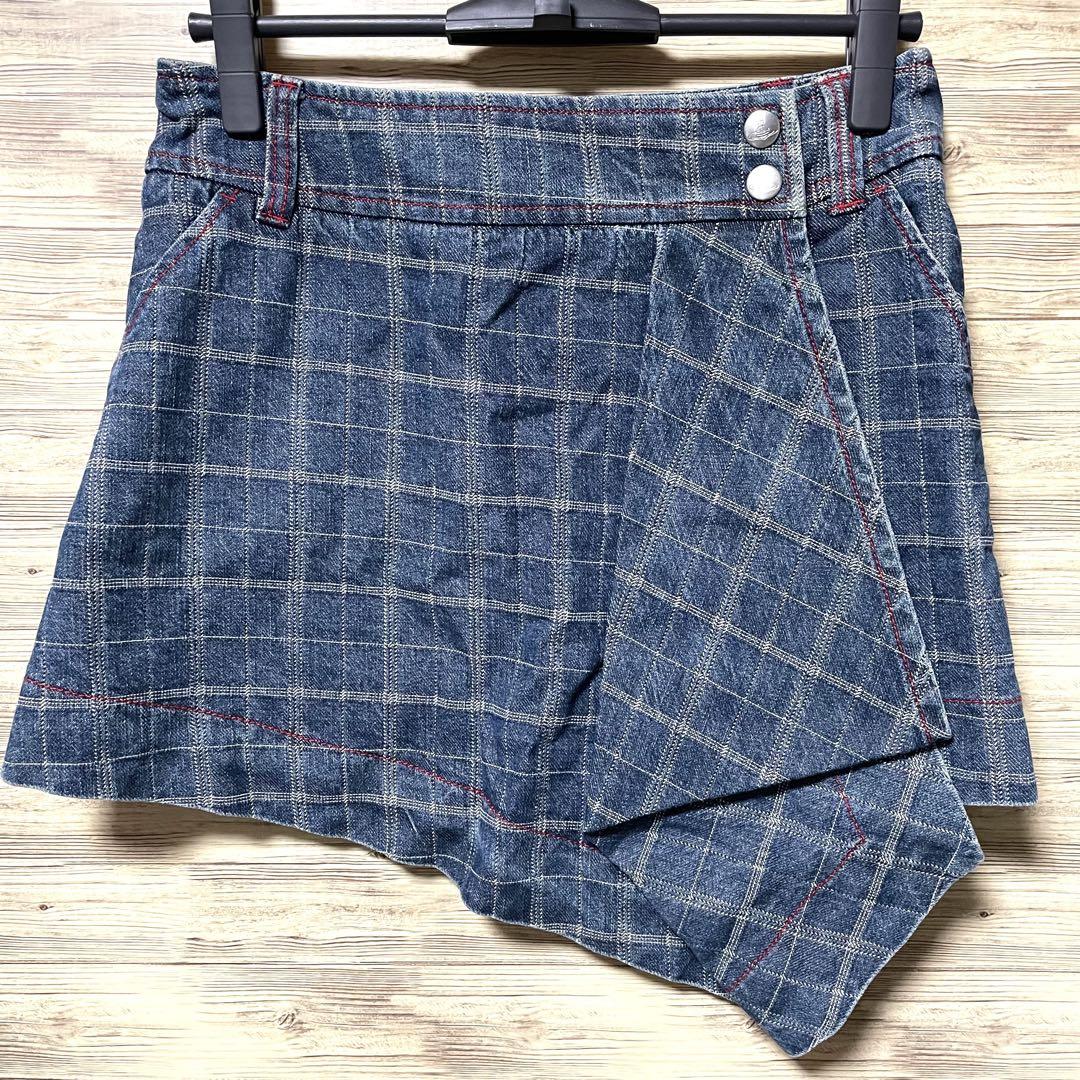 良品 vivian westwood デニム スカート レッドレーベル サイズ2