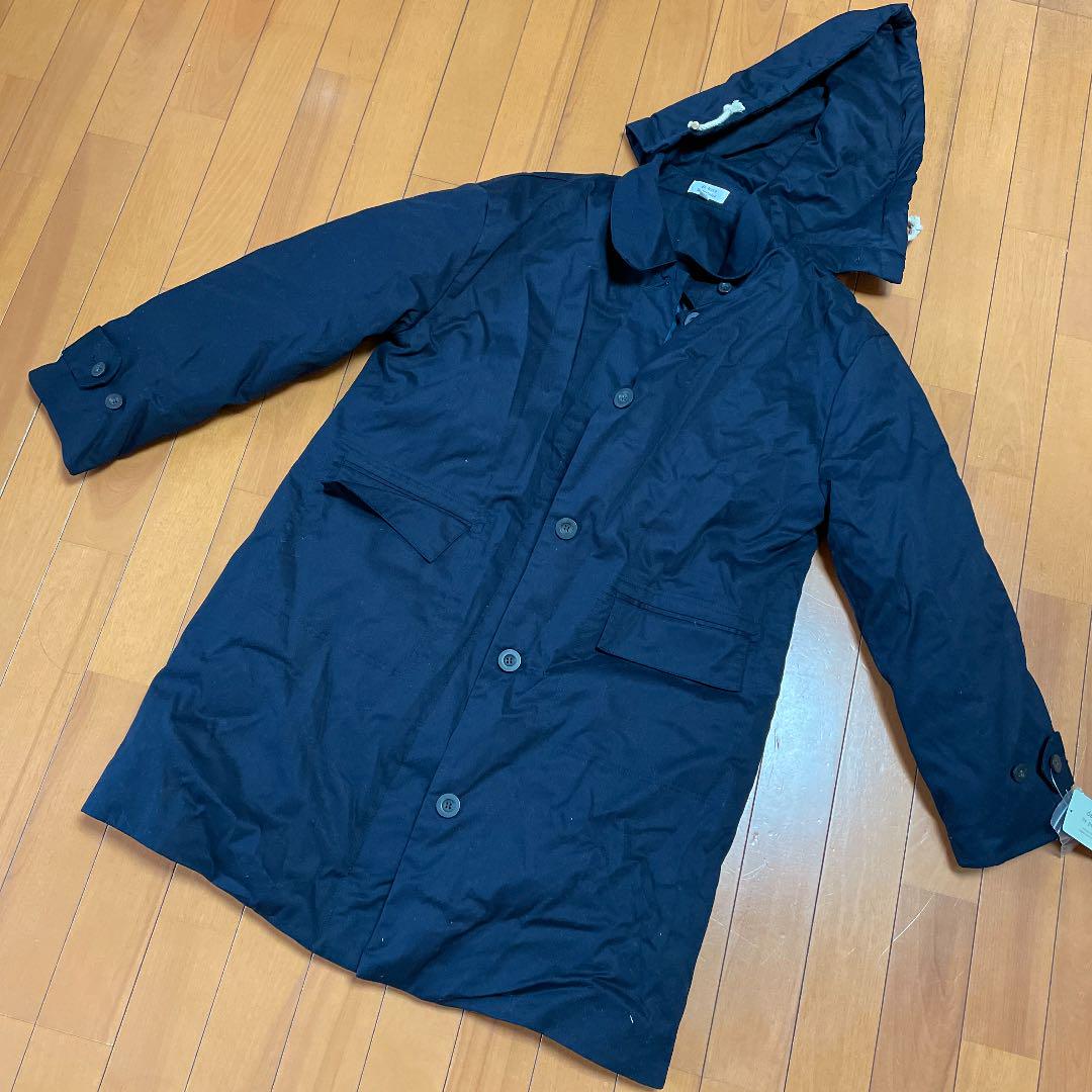 ★新品未使用★レディーストレンチコートLサイズ濃青