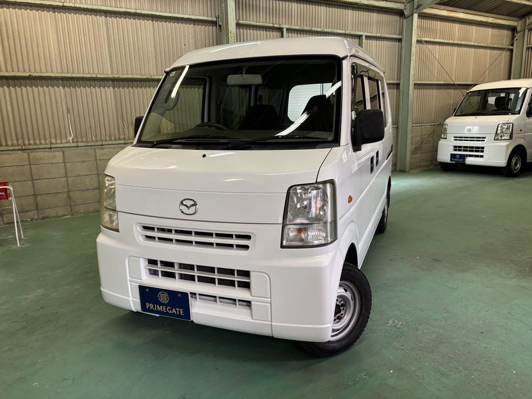 【総額コミコミ】広島発　車検令和9年6月まで！H25年式スクラムバン4WD
