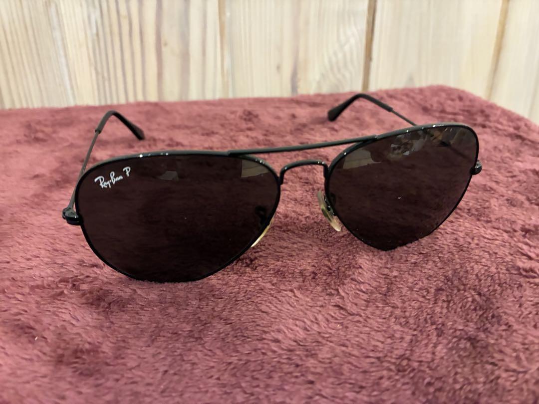 Ray-Ban アビエーター サングラス ブラック
