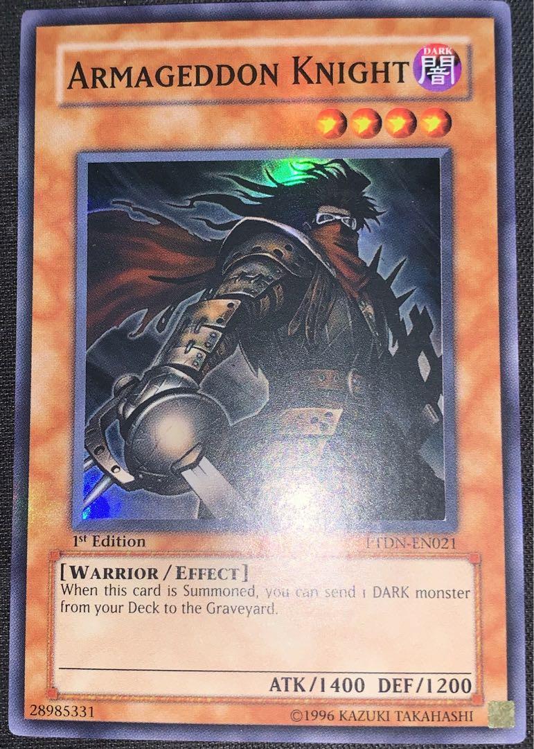 遊戯王　終末の騎士　スーパー　英語　英語版　1st 3枚