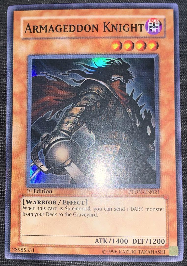 遊戯王　終末の騎士　スーパー　英語　英語版　1st 3枚