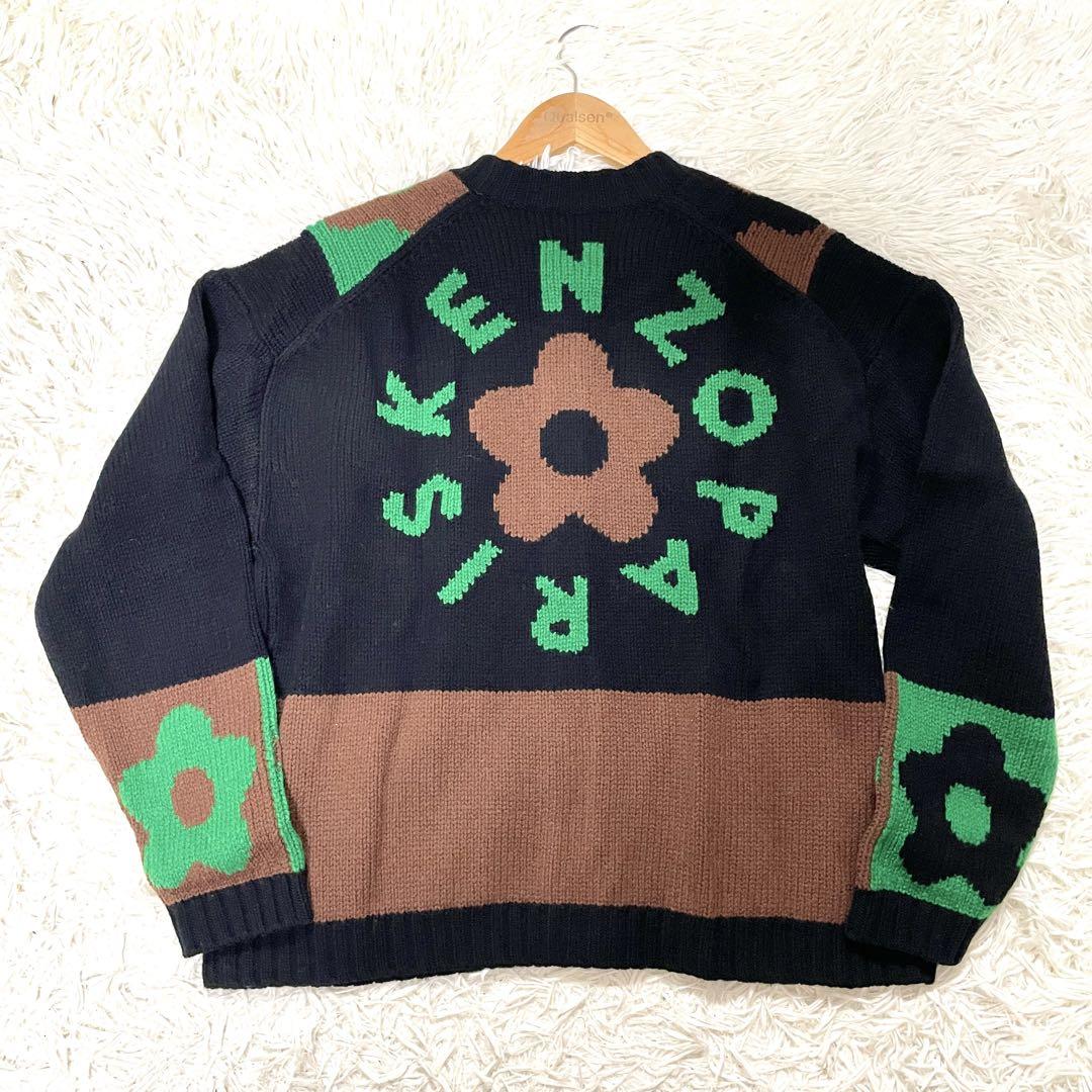 極希少 KENZO ケンゾー カーディガン ニット ウール カーディガン S