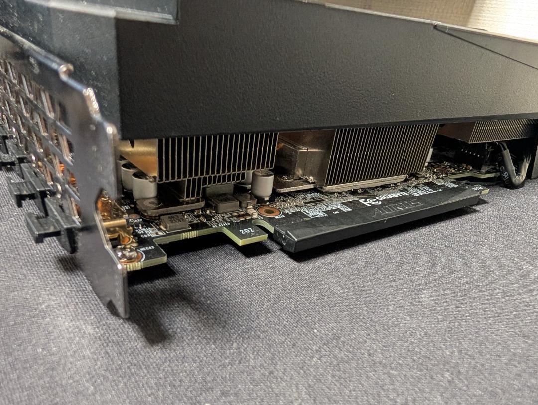 グラフィックボード・グラボ・ビデオカード (djk)GIGABYTE AORUS GeForce RTX3060Ti