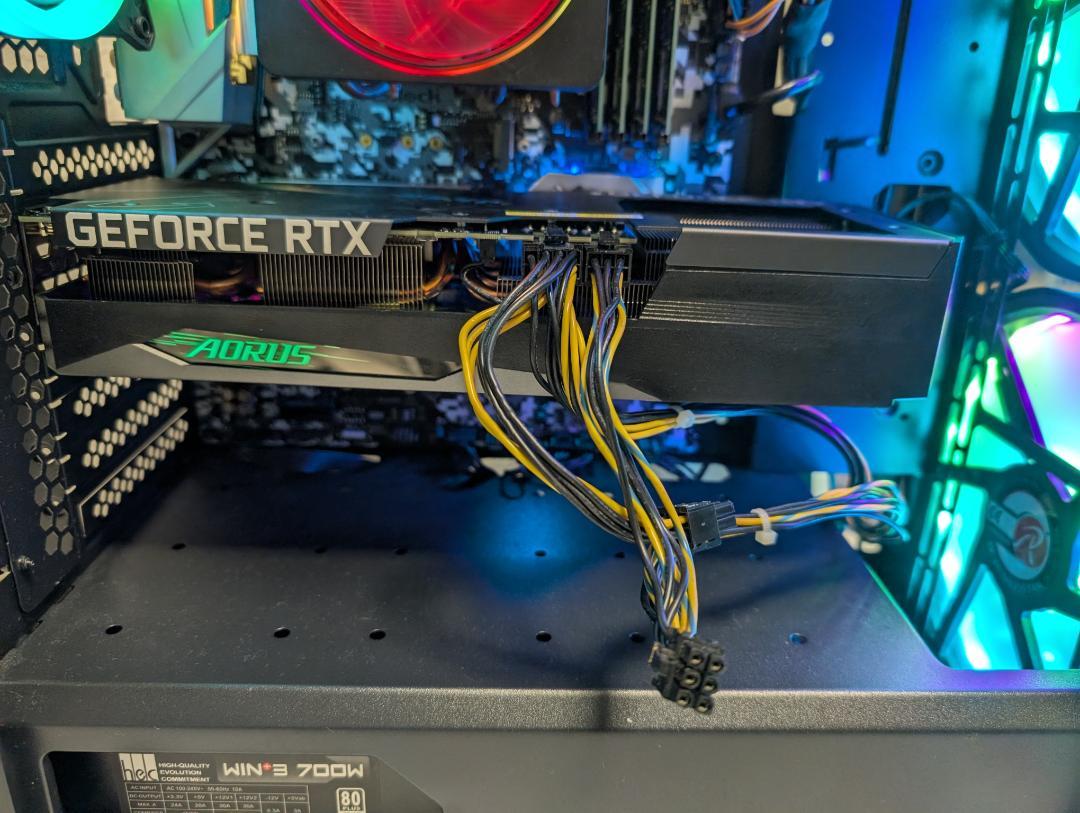 グラフィックボード・グラボ・ビデオカード (djk)GIGABYTE AORUS GeForce RTX3060Ti
