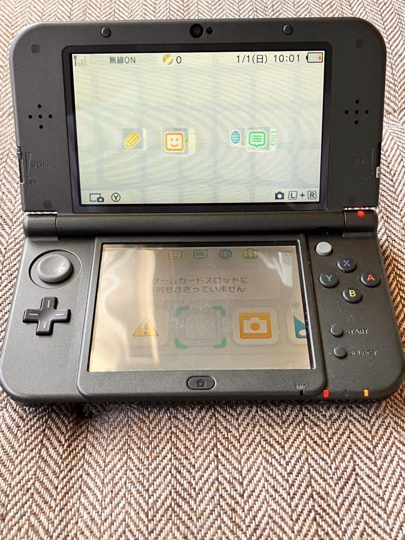 nintendo new 3dsll メタリックブラック 画像2