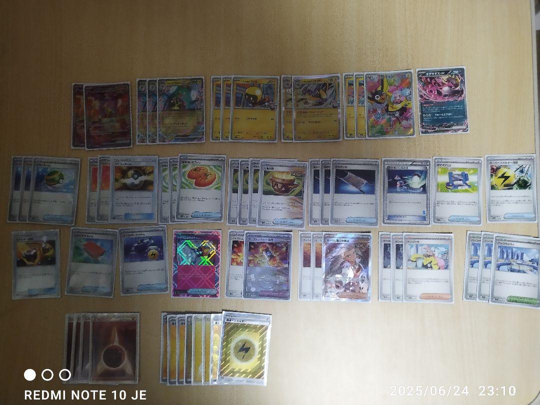 ポケモンカードゲーム　タケルライコ　ナンジャモのハラバリーデッキ