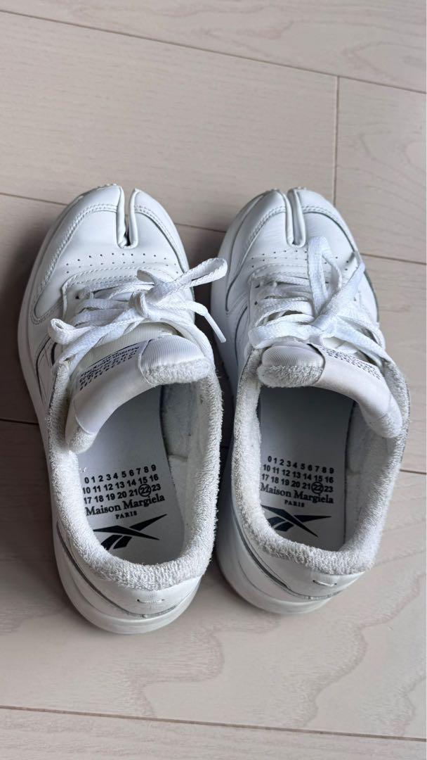 Maison Margiela トゥシューズスタイル スニーカー ホワイト